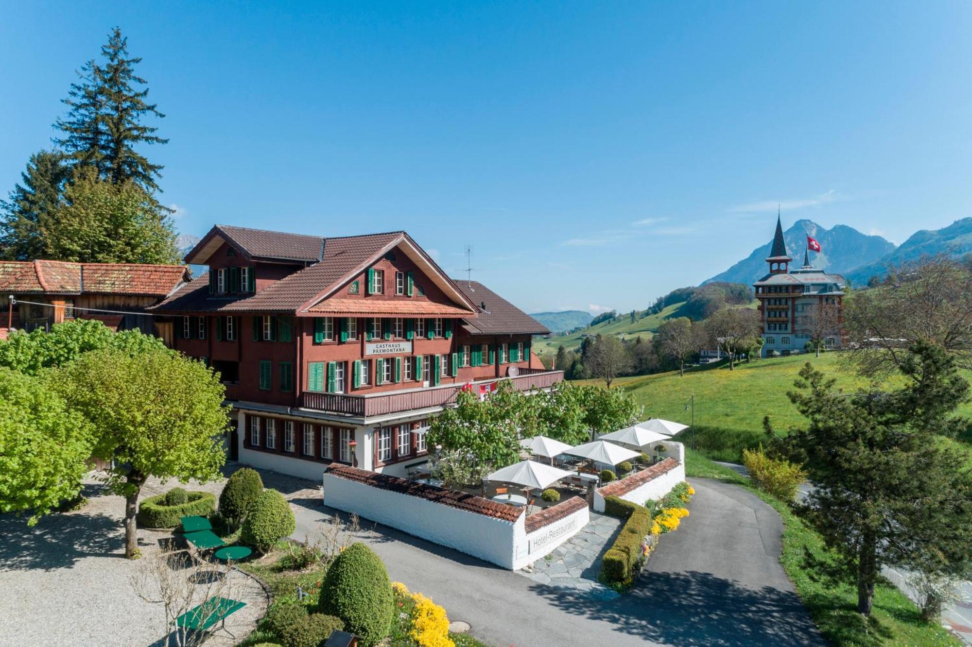 Gasthaus Paxmontana Sachseln Buitenkant foto