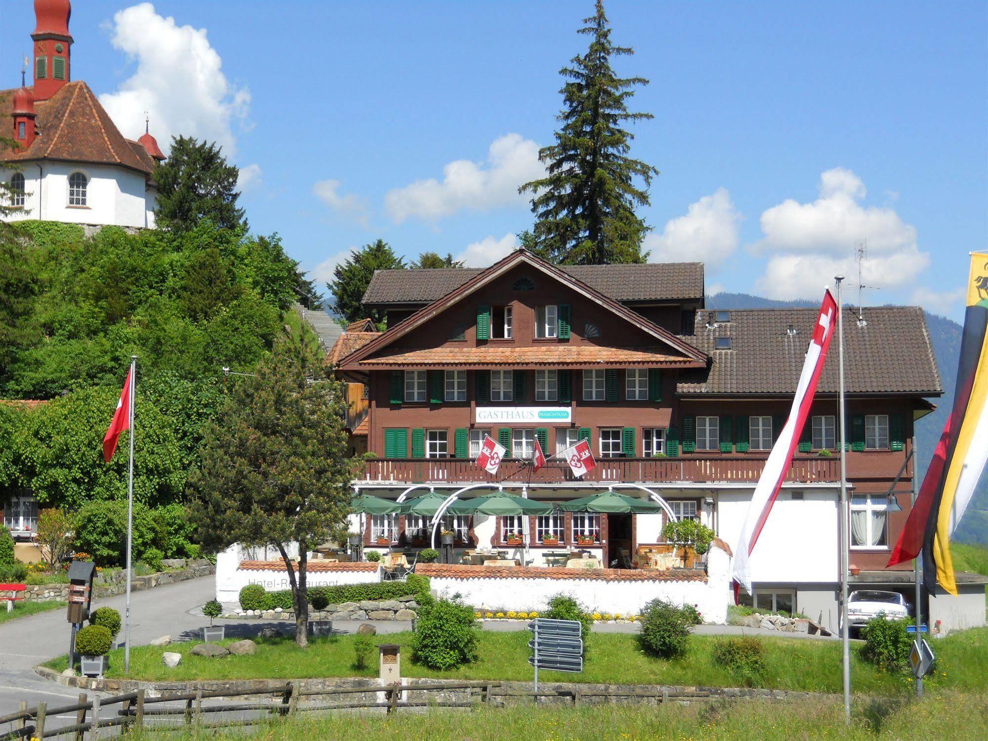 Gasthaus Paxmontana Hotel Sachseln Buitenkant foto